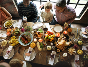 holiday table